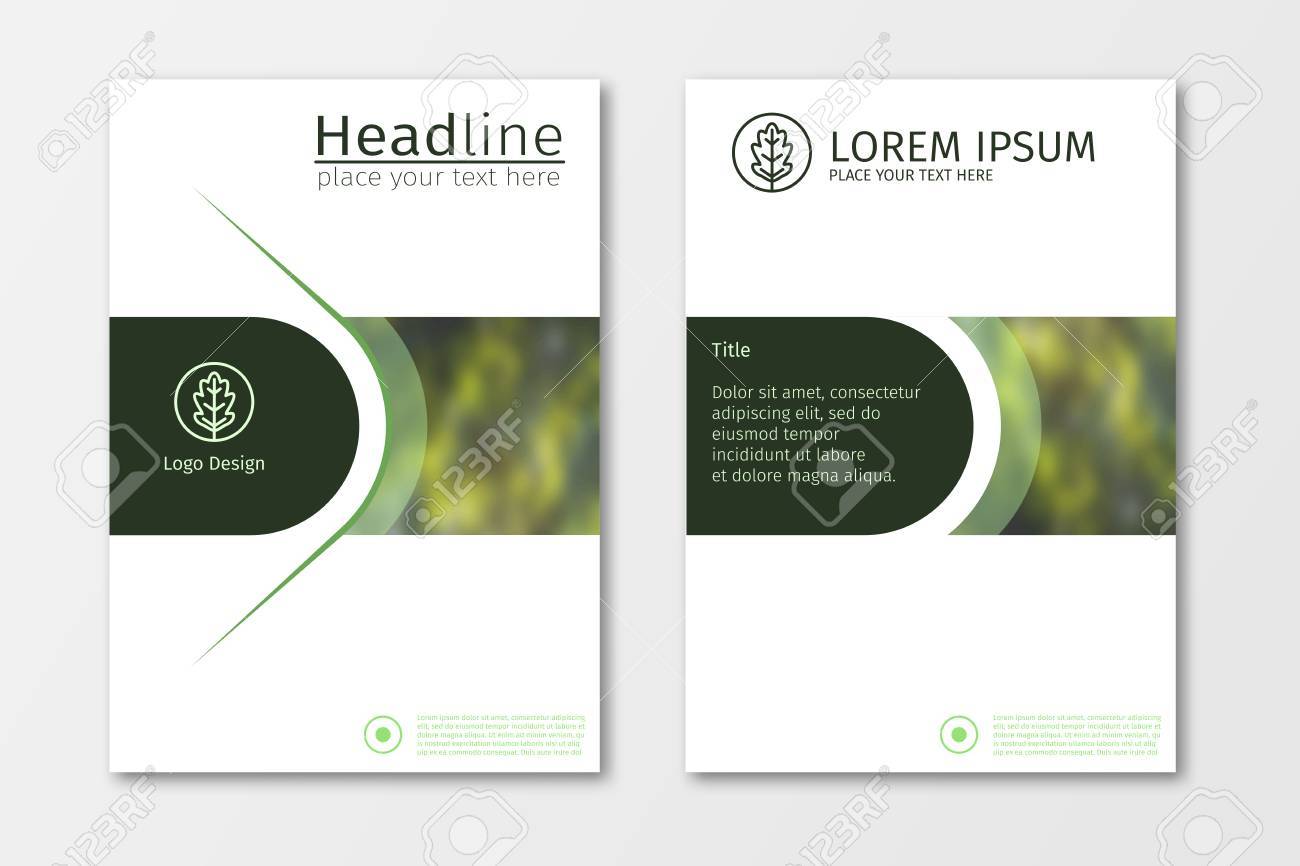 green annual report business brochure design template, leaflet green annual report business brochure design template, leaflet, Presentation Abstract Template, Presentation templates
