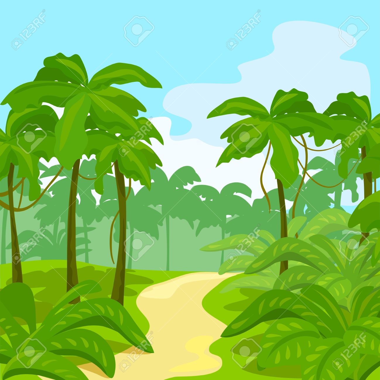 Clipart De Selva Templada