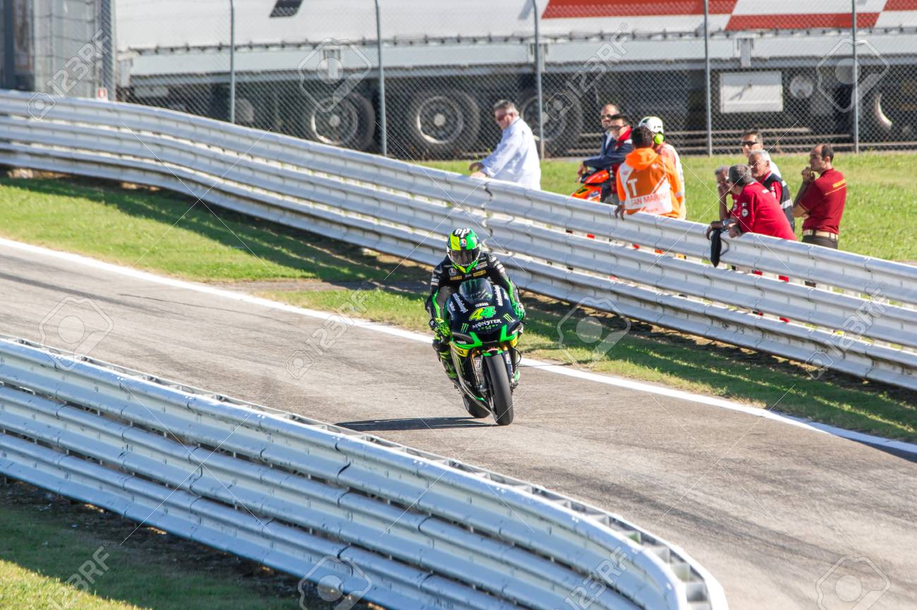Pol Espargaro on Yamaha Monster Tech 3 team racing. Misano, September 14, 2014 - 31609021 Pol Espargaro on Yamaha Monster Tech 3 team racing. Misano, September 14, 2014 - 31609021