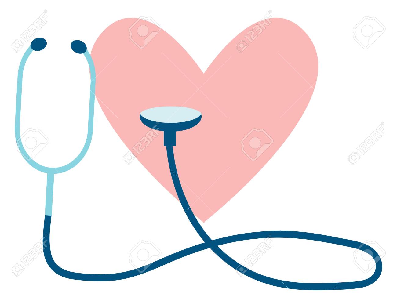 Clipart Of A Heart And Stethoscope Depicting A Heart Check Up Royalty Free Cliparts Vectors And Stock Illustration Image 123452520 Choose from over a million free vectors, clipart graphics, vector art images, design templates, and illustrations created by artists worldwide! 123rf