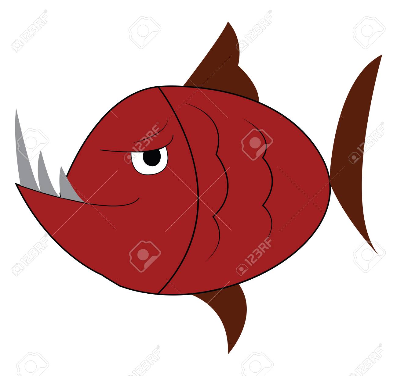 Angry Fish With Sharp Long Teeth Vector Or Color Illustration Royalty Free SVG, Cliparts, Vectors, And Stock Illustration. Image 123462999. Angry Fish With Sharp Long Teeth Vector Or Color Illustration Royalty Free SVG, Cliparts, Vectors, And Stock Illustration. Image 123462999.