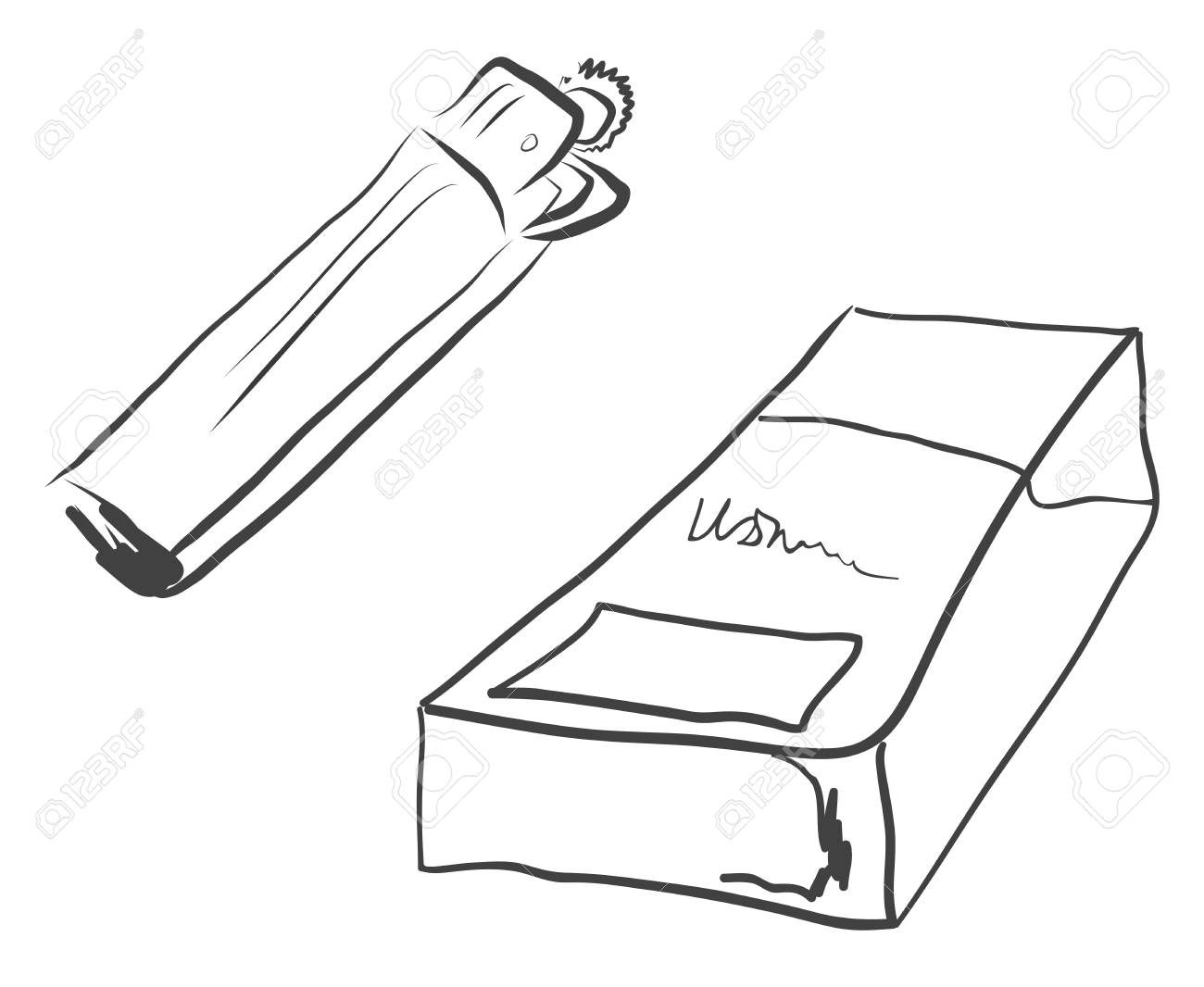 Pair Of A Black And White Cigarette Packet And A Lighter Kept Royalty Free Cliparts Vectors And Stock Illustration Image 121232600 Black and white steam smoke water vapor, white smoke dynamic daquan, black and white abstract painting png clipart. 123rf