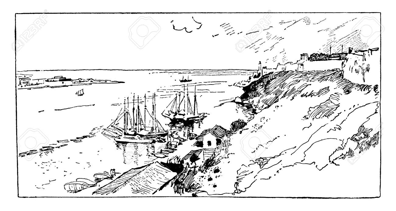 Havana Harbor Is The Port Of Havana The Capital Of Cuba And It Royalty Free Cliparts Vectors And Stock Illustration Image