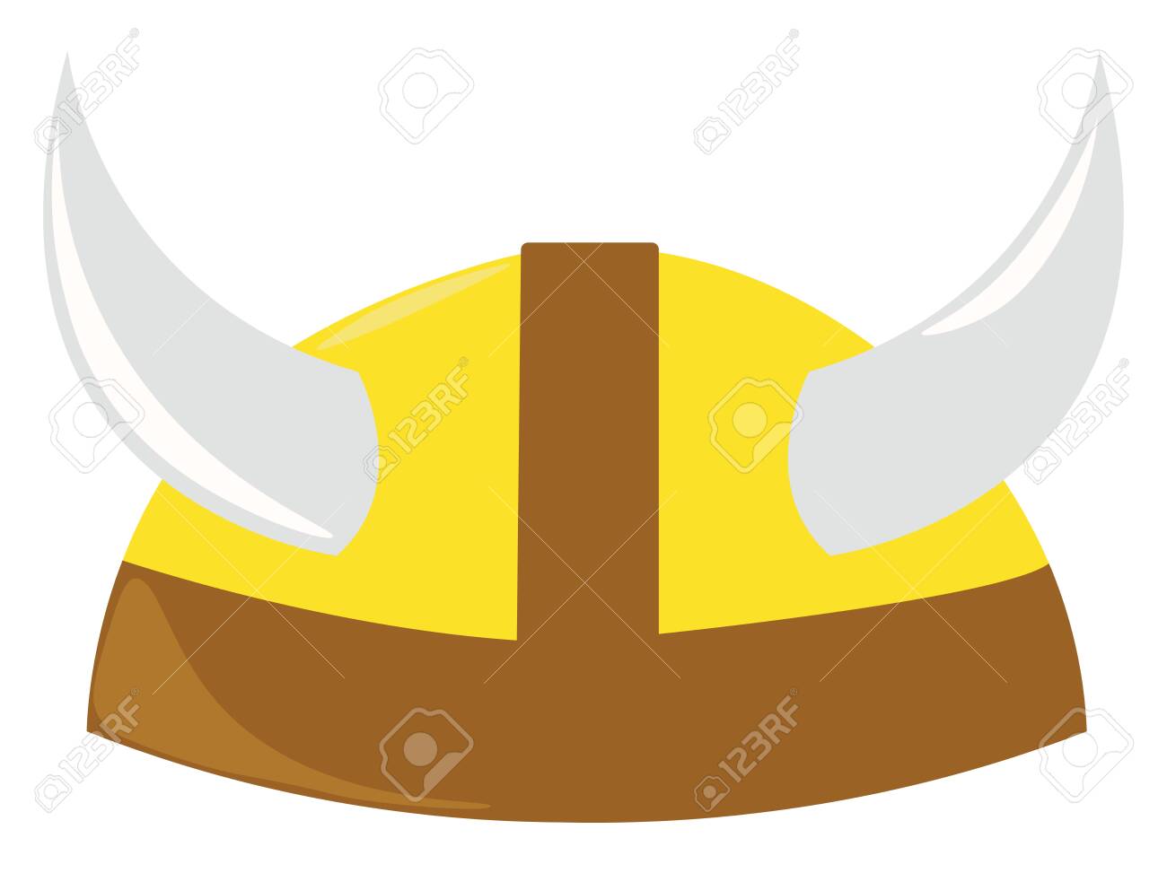 white vikings hat
