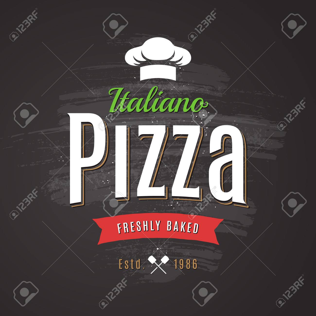 italian pizza vector emblem pizzeria logo template pizza vector pizzeria logo