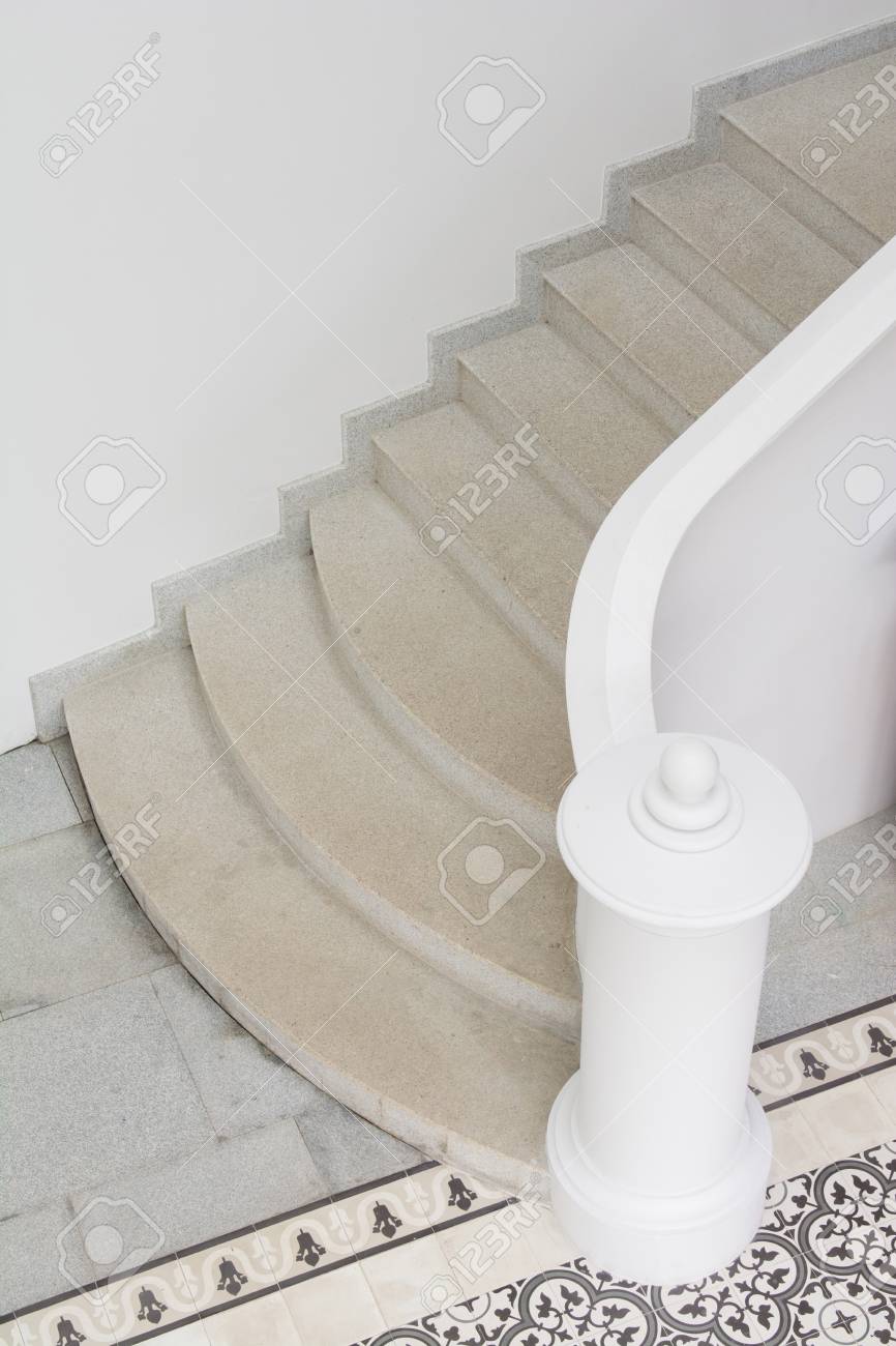 concrete staircase in hotel interior stock photo 41617705