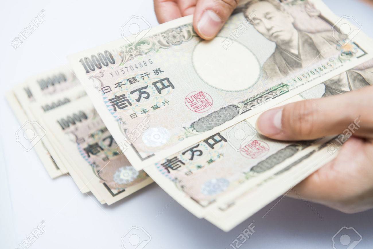 Female Hands Counting Japanese Money Banknotes Yen Stock Photo Picture And Royalty Free Image Image 54876672