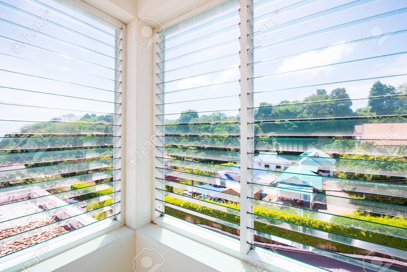 windows glass louver in home, decoration stock photo, picture and windows glass louver in home, decoration stock photo, picture and