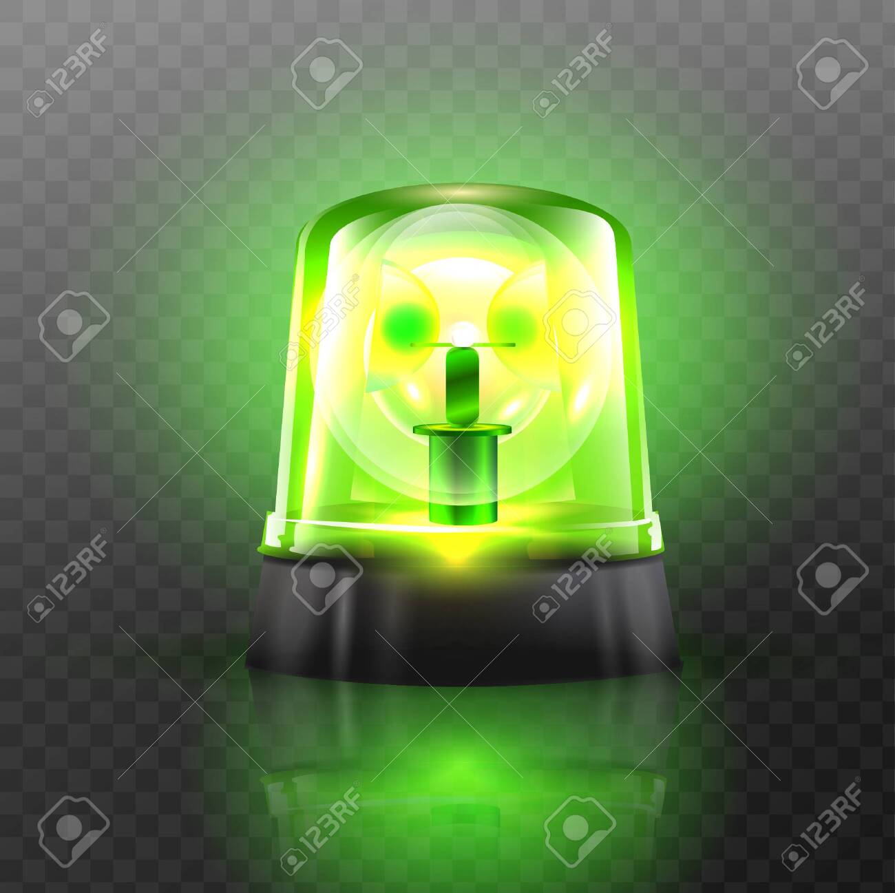 green light パトカー救急車