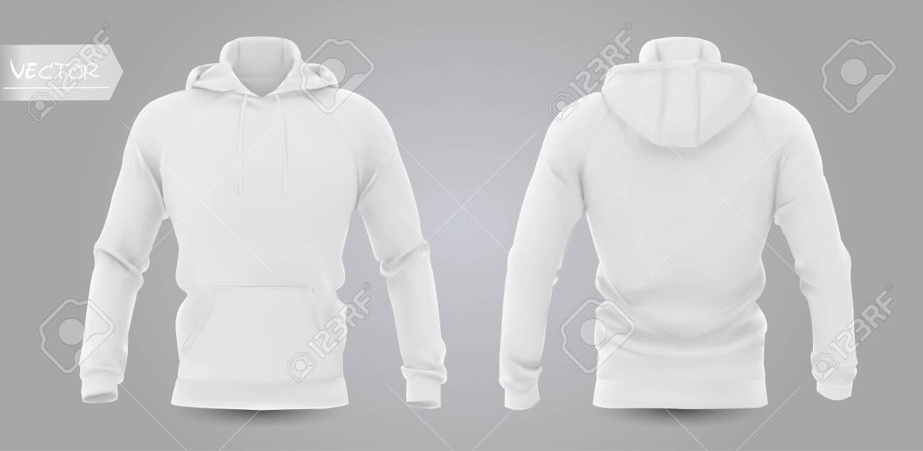 white hoodie transparent