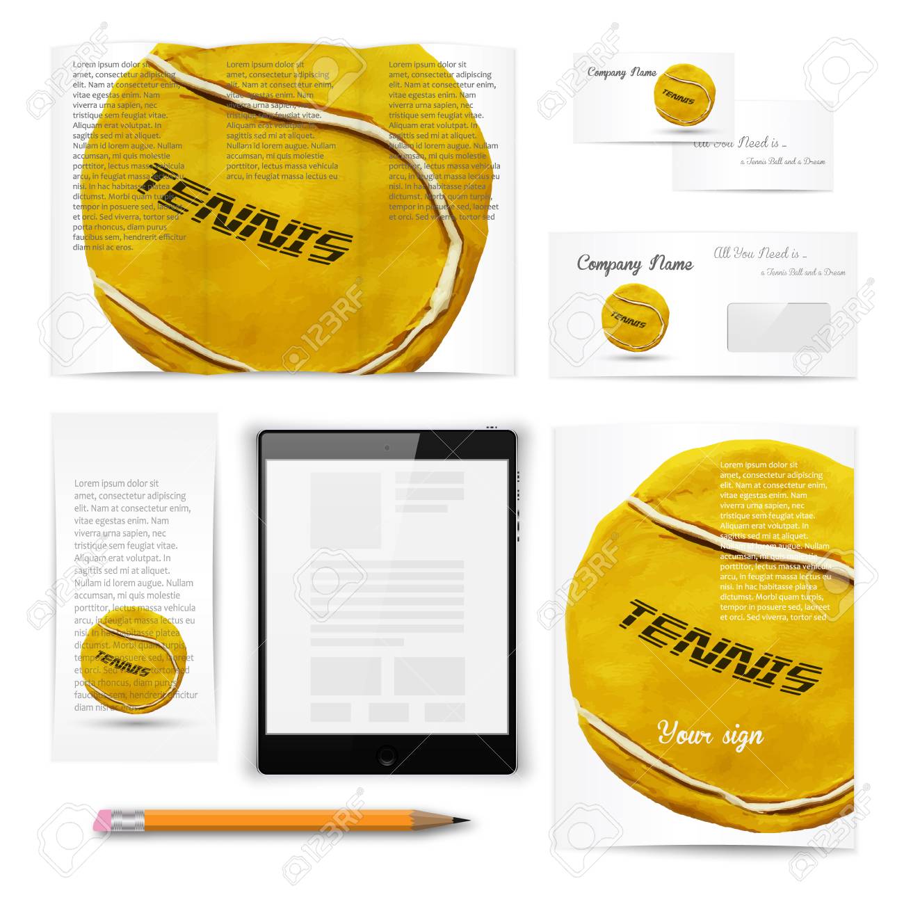 tennis flyers templates free