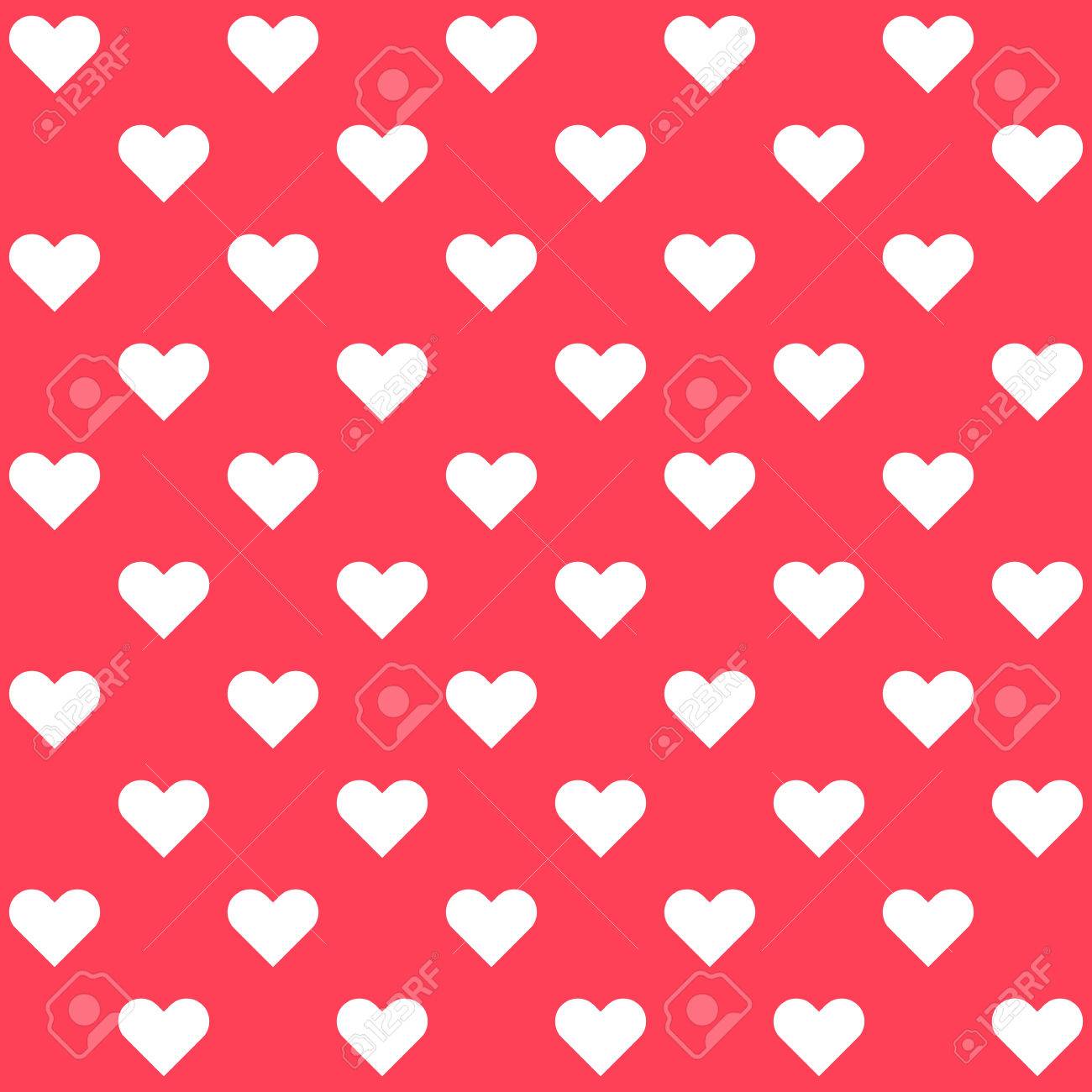 シームレスな水玉ハート柄テキスタイル印刷 デザイン パッケージで使用するための背景 のイラスト素材 ベクタ Image