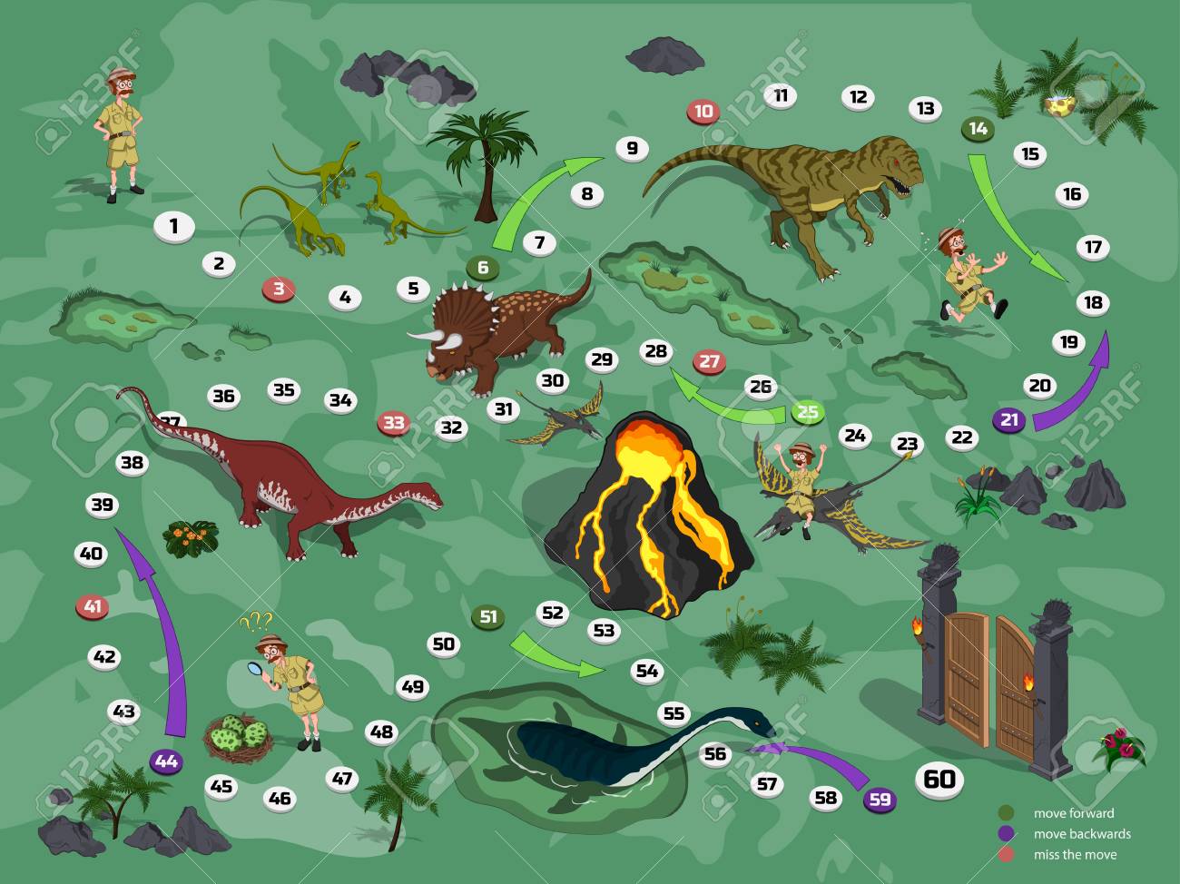 Dinosaur Games Park Stock Photos - Free & Royalty-Free Stock