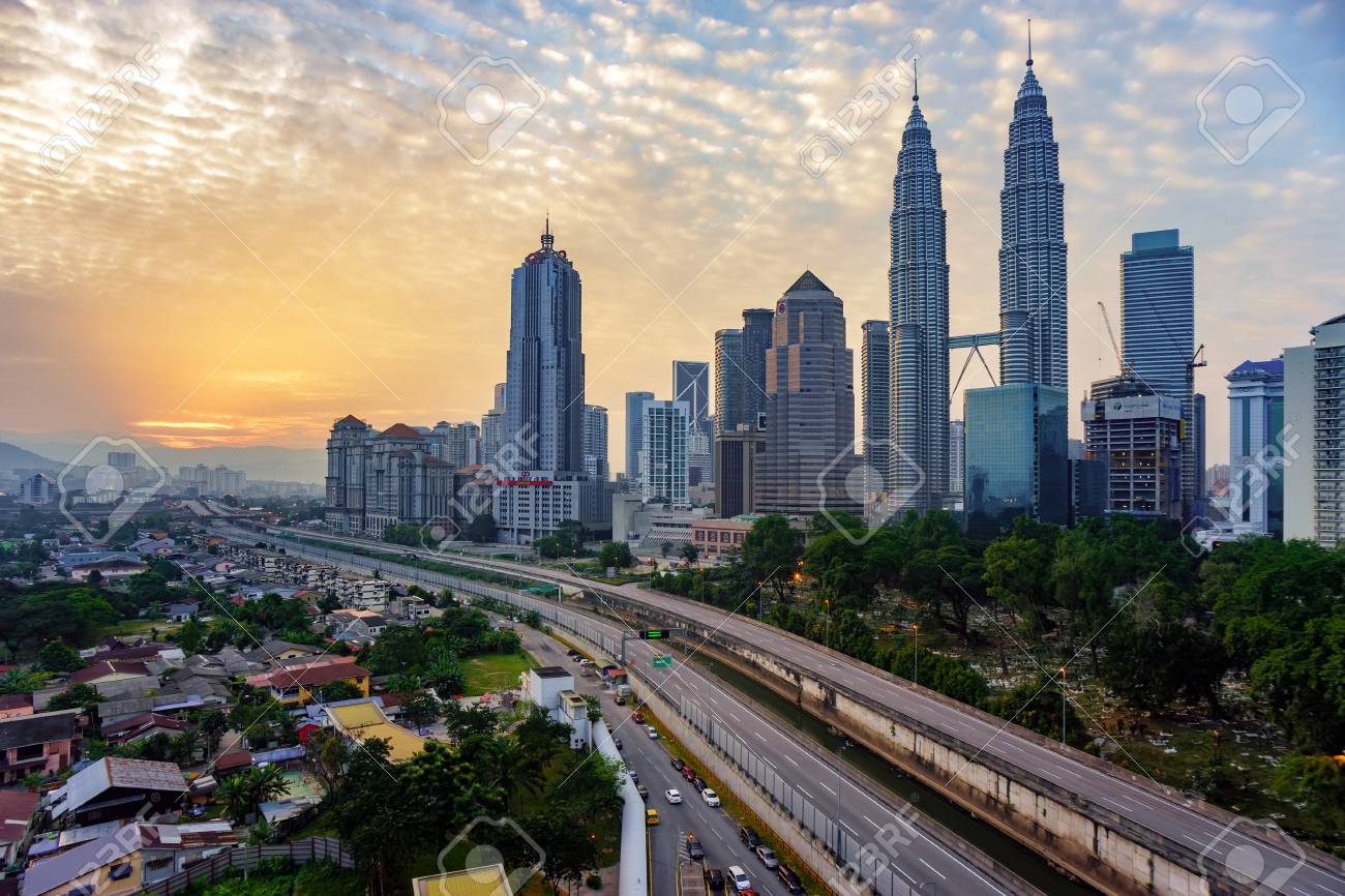 KUALA LUMPUR, MALAYSIA : JUNE 27, 2015 - Kuala Lumpur Is The National  Capital And Most Populous City In Malaysia.It Is Among The Fastest Growing  Metropolitan Regions In South-East Asia, In Terms