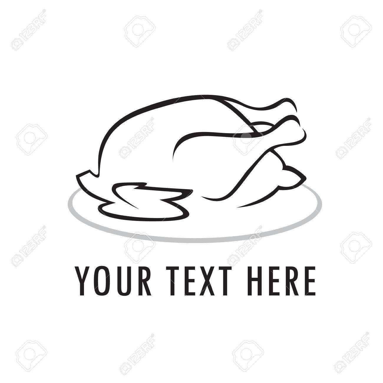 チキンや七面鳥 ロゴのテンプレート ベクトル のイラスト素材 ベクタ Image 51040285