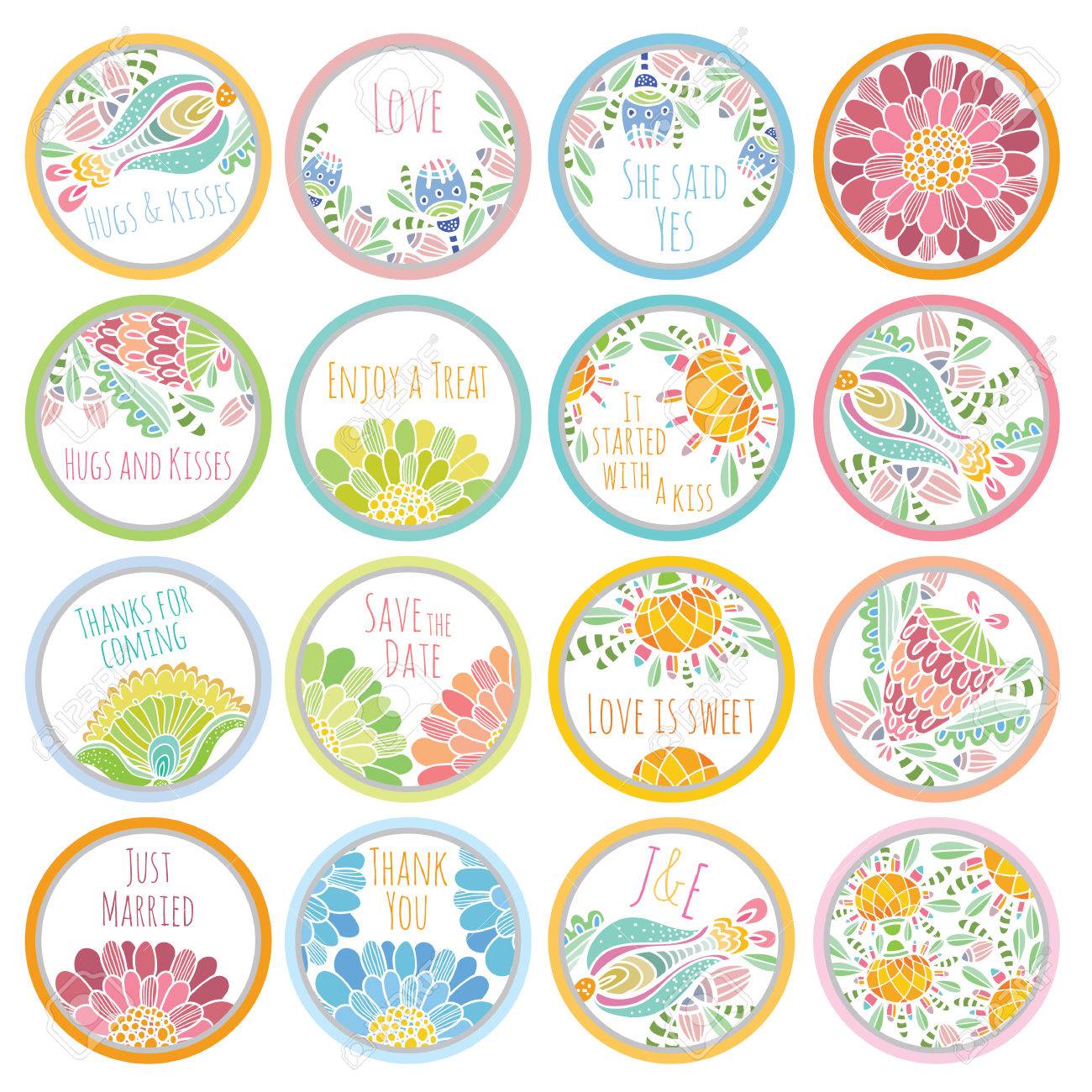 personalized candy sticker labels big set perfect addition