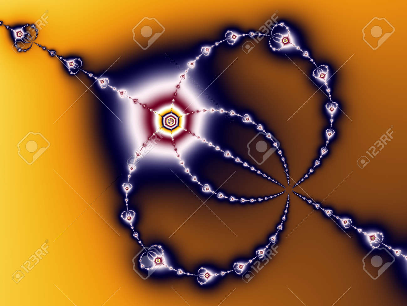 3D-Illustration of a zoom into an infinite mathematical fractal set - 169911854 3D-Illustration of a zoom into an infinite mathematical fractal set - 169911854