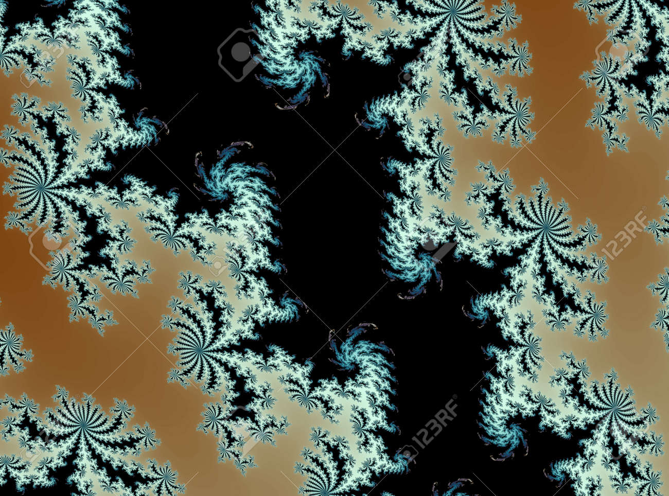 3D-Illustration of a zoom into an infinite mathematical fractal set - 169911885 3D-Illustration of a zoom into an infinite mathematical fractal set - 169911885