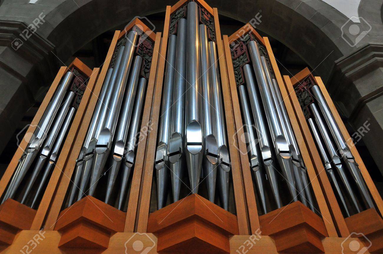A Typical Pipe Organ In A German Catholic Church Stock Photo Picture And Royalty Free Image Image