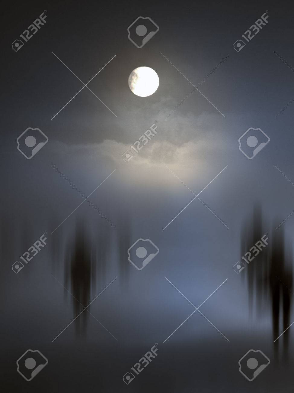Spooky diffuse entities walking. Other versions in my portfolio. - 29582355 Spooky diffuse entities walking. Other versions in my portfolio. - 29582355