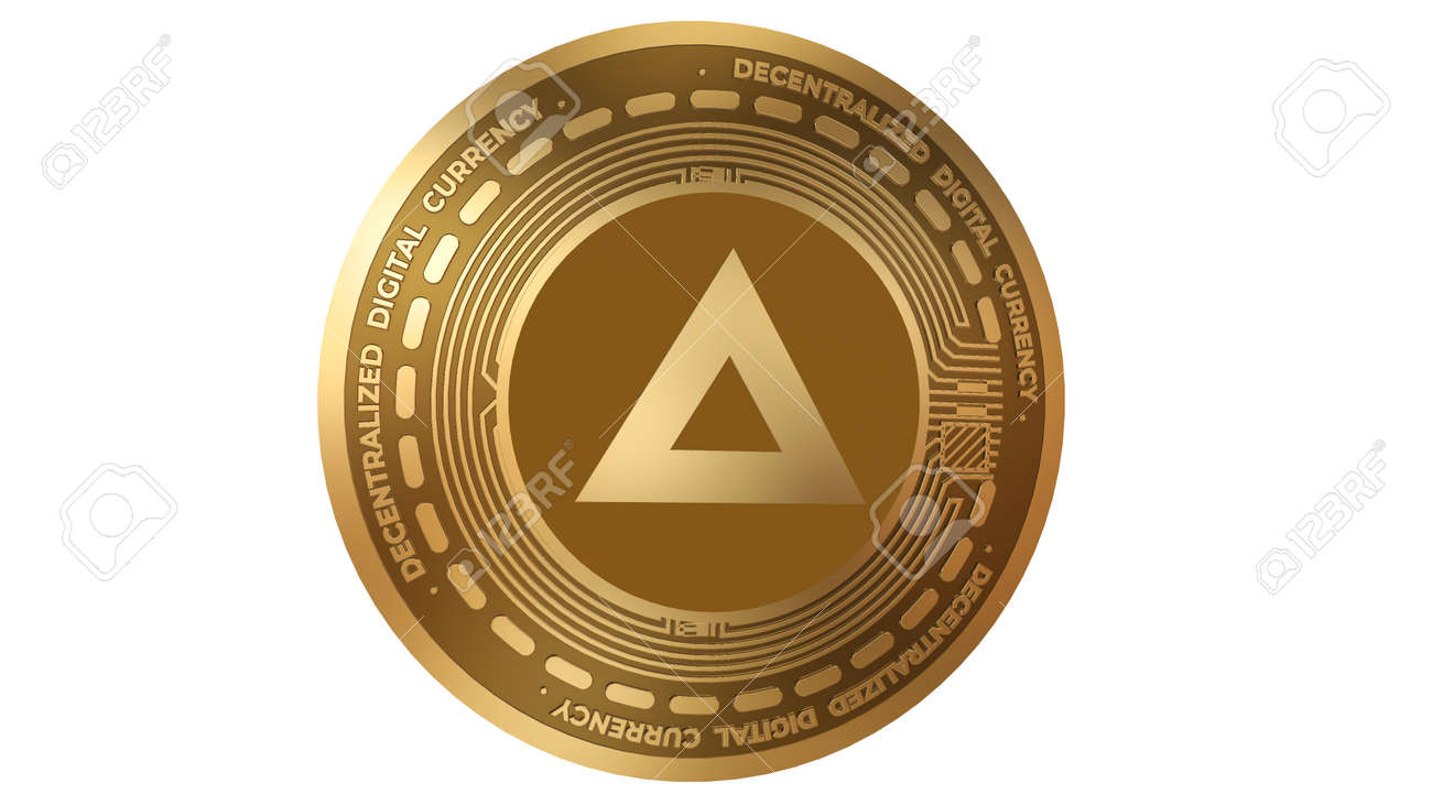 3D Render Of Gold Basic Attention Token Bat Cryptocurrency Sign Isolated On  A White Background Stock Photo, Picture and Royalty Free Image. Image  189929320.