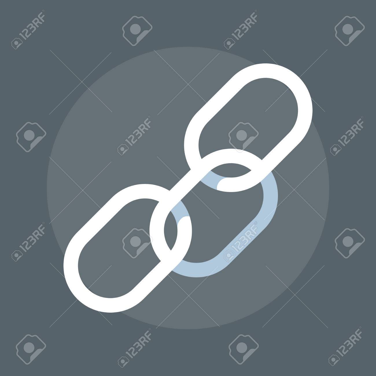 Web Link flat style, colorful, vector icon for info graphics, websites, mobile and print media. - 41709078 Web Link flat style, colorful, vector icon for info graphics, websites, mobile and print media. - 41709078