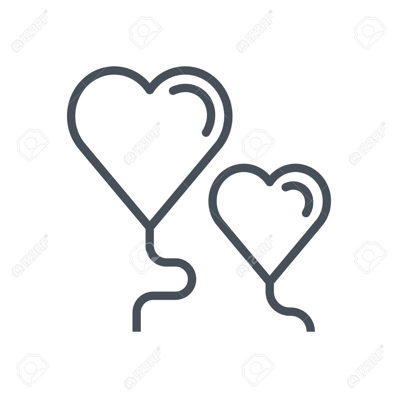 Herz Ballon Symbol Fur Info Grafiken Webseiten Und Printmedien Vektor Flach Symbol Clip Art Lizenzfrei Nutzbare Vektorgrafiken Clip Arts Illustrationen Image 55906653