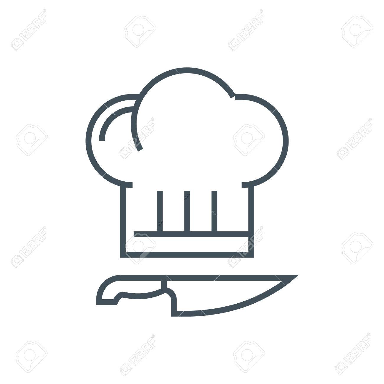 Cuisine Chapeau De Cuisine Icone De Cuisinier Adapte Aux Graphiques D Informations Aux Sites Web Et Aux Supports Imprimes Icone Vectoriel Clip Art Libres De Droits Vecteurs Et Illustration Image