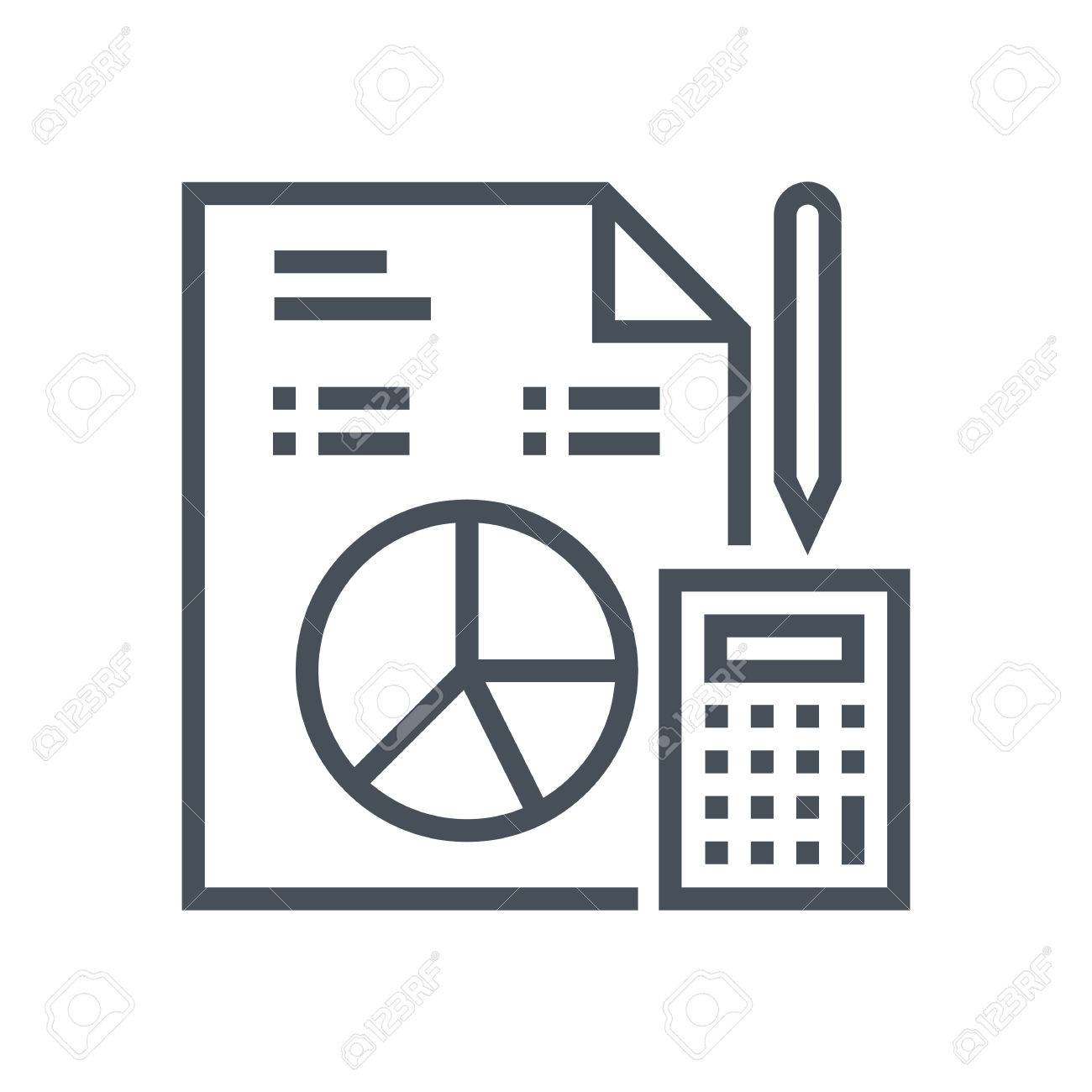 budget statistics icon suitable for info graphics websites and