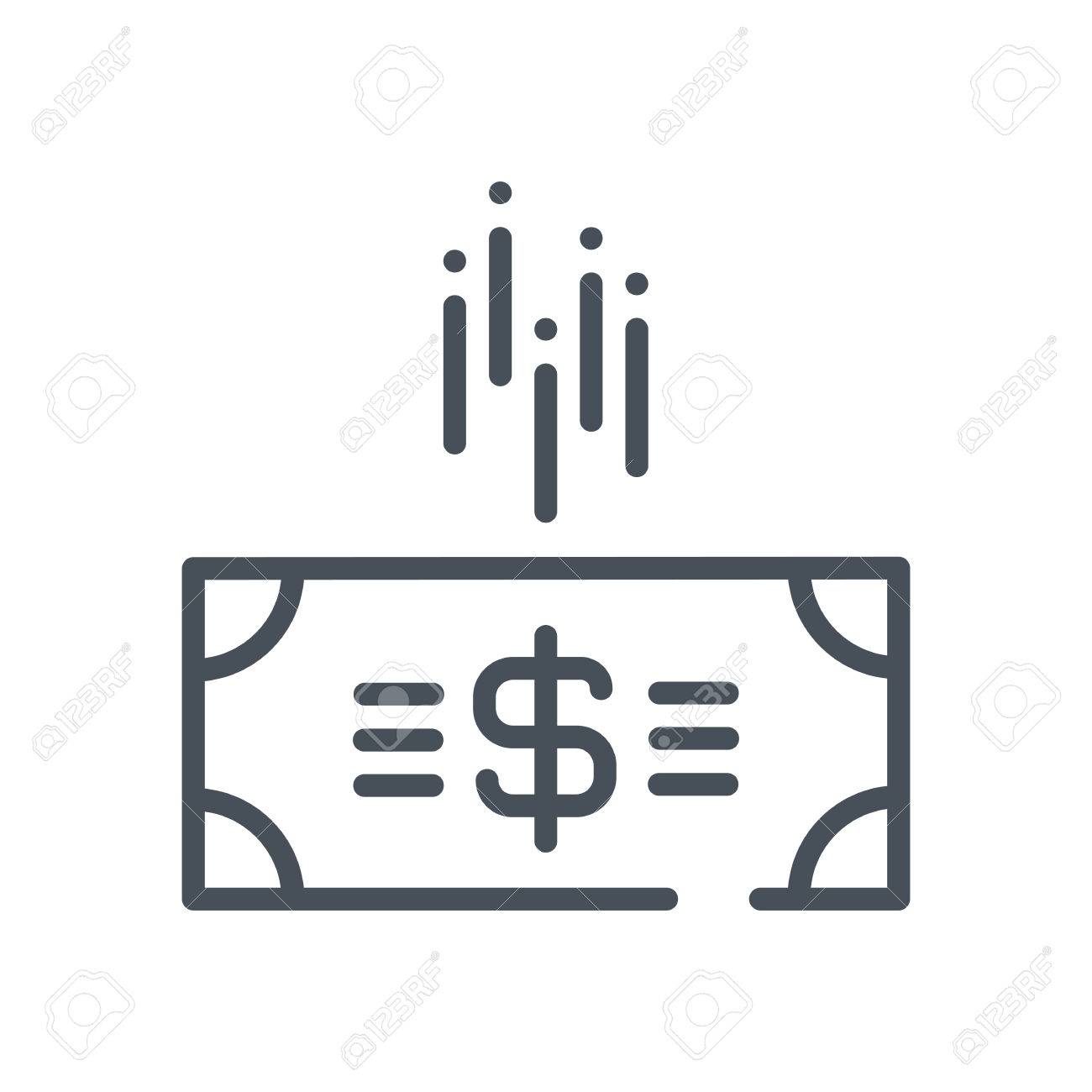 budget cuts icon suitable for info graphics websites and print