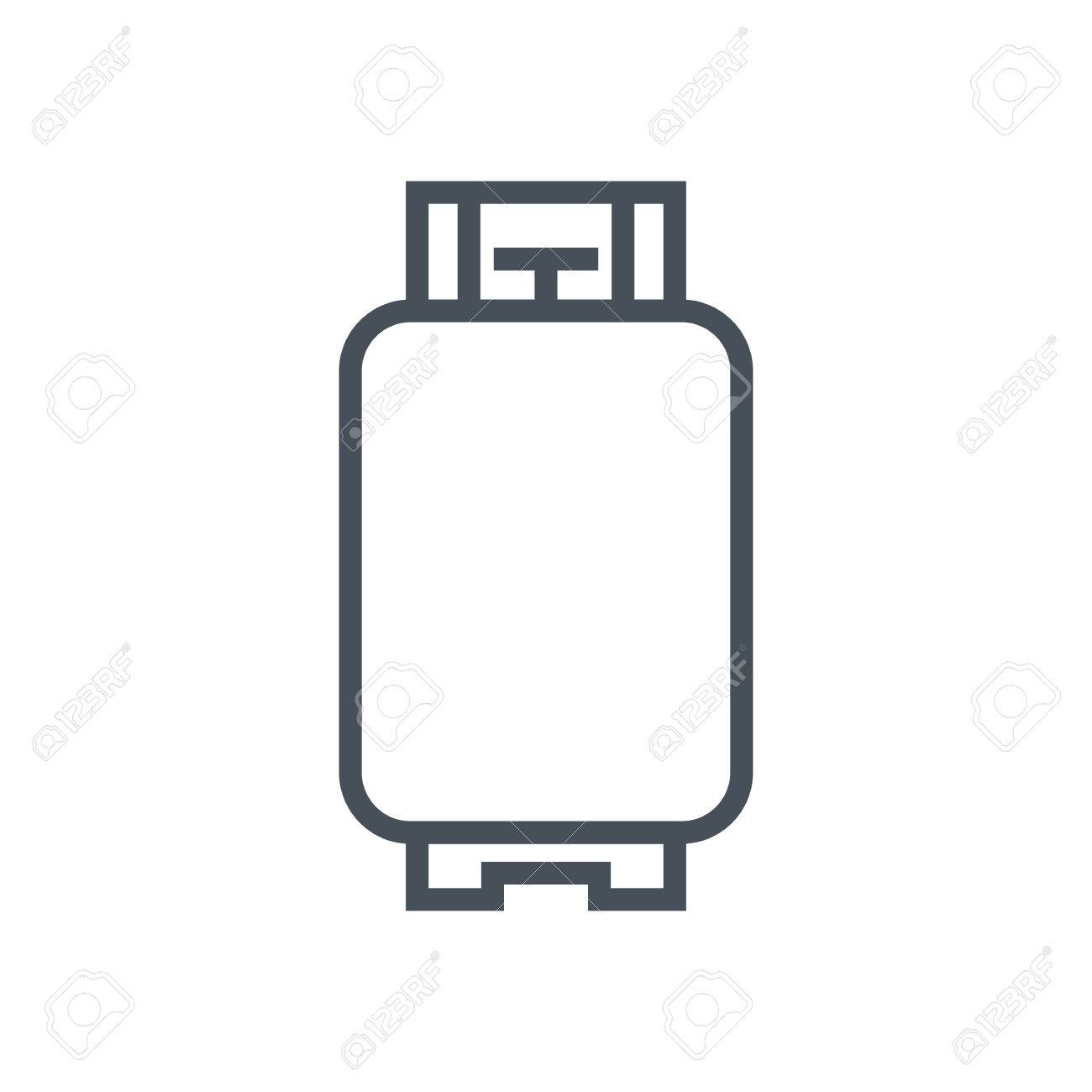 Gas Tank Icon Suitable For Info Graphics, Websites And Print Media And  Interfaces. Line Vector Icon. Royalty Free SVG, Cliparts, Vectors, and  Stock Illustration. Image 55935460., image size:1300x1300