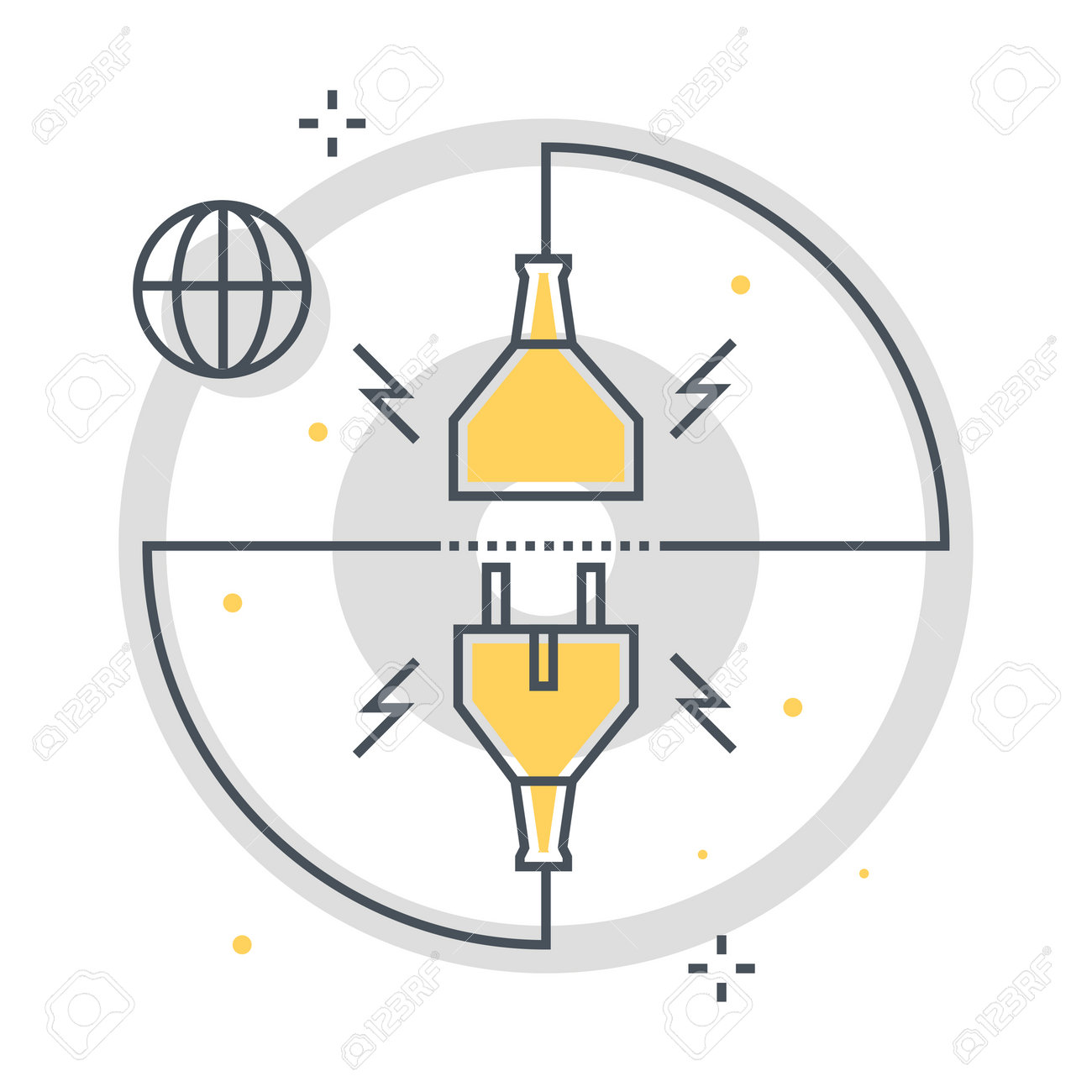 Connection related color line vector icon, illustration. The icon is about cable, socket, router, wire. The composition is infinitely scalable. - 163697635 Connection related color line vector icon, illustration. The icon is about cable, socket, router, wire. The composition is infinitely scalable. - 163697635