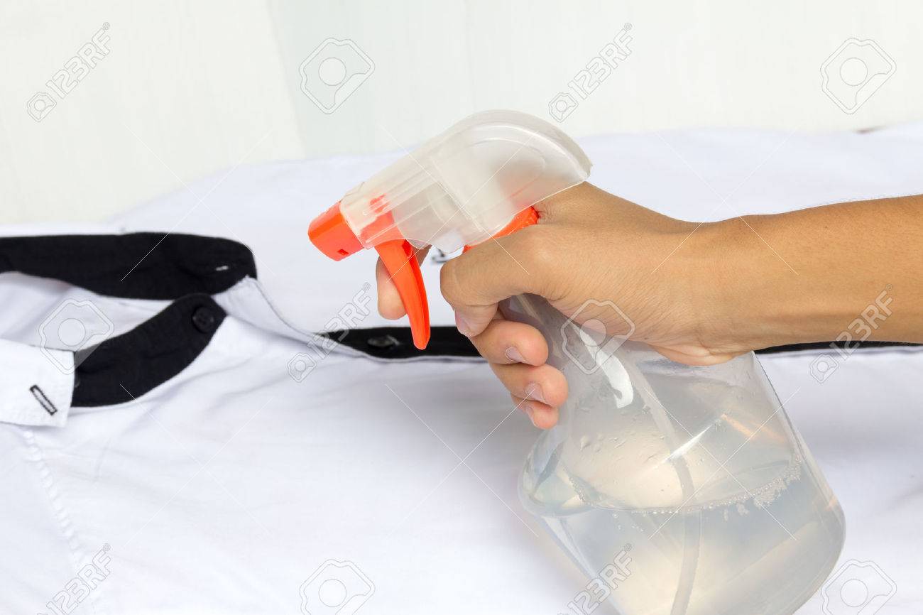 laundry spray bottle