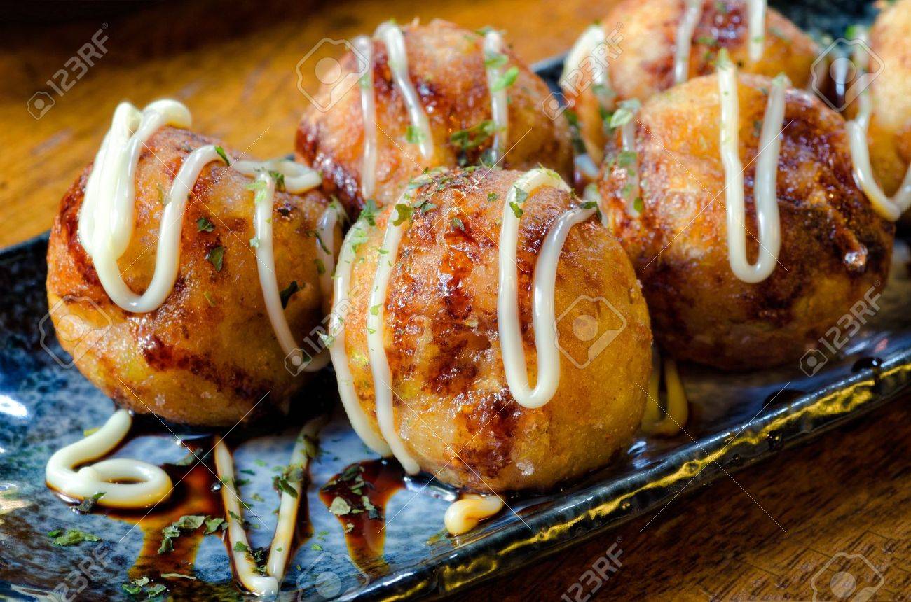 Takoyaki Octopus Balls Japanese Food Stock Photo Picture And Royalty Free Image Image