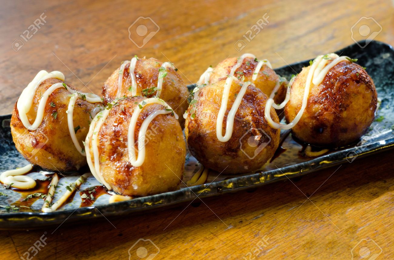 Takoyaki Octopus Balls Japanese Food Stock Photo Picture And Royalty Free Image Image