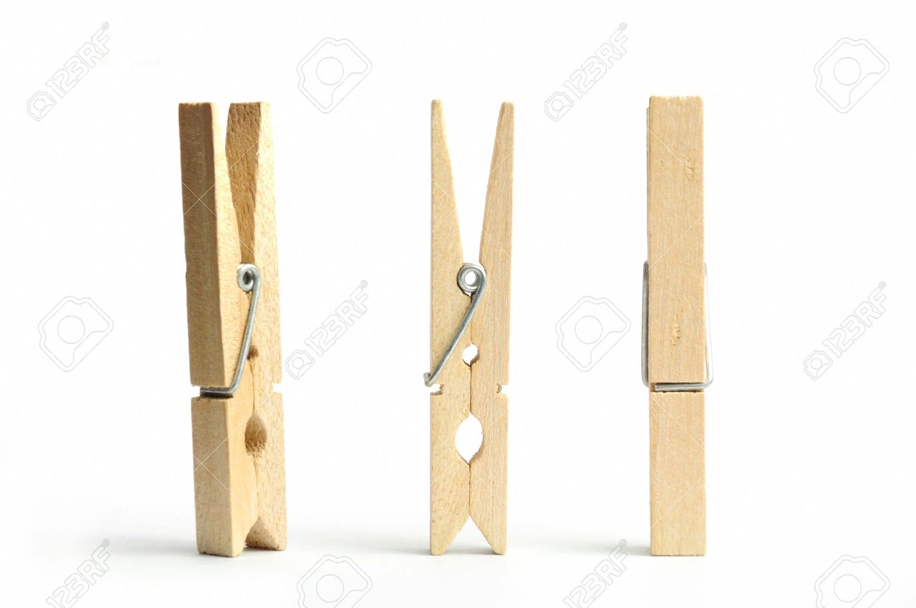 Wooden Clothes Pin Stock Photo, Picture And Royalty Free Pin on Clothes