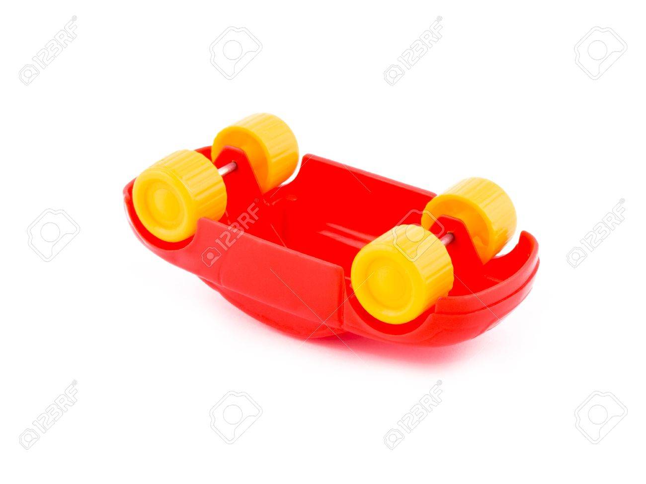 small red toy car