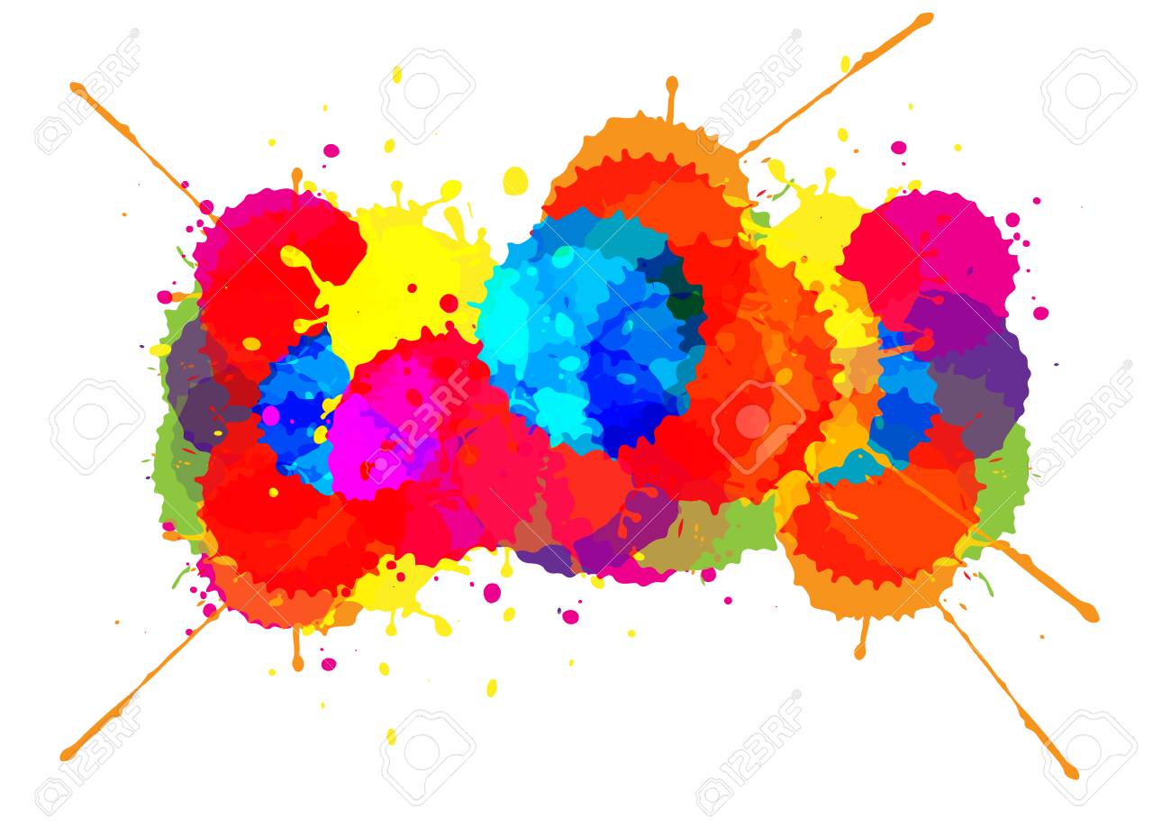 Paint Color Splash Background Design Illustration. Royalty Free SVG,  Cliparts, Vectors, And Stock Illustration. Image 88364001.