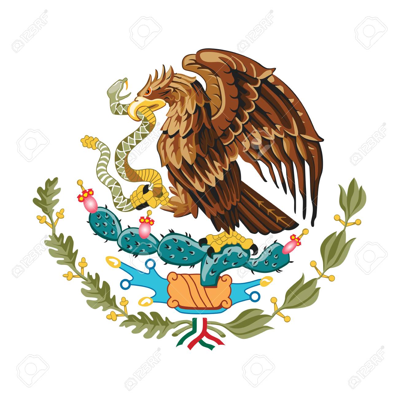 picture Mexico Flag Eagle Clipart mexican eagle vector