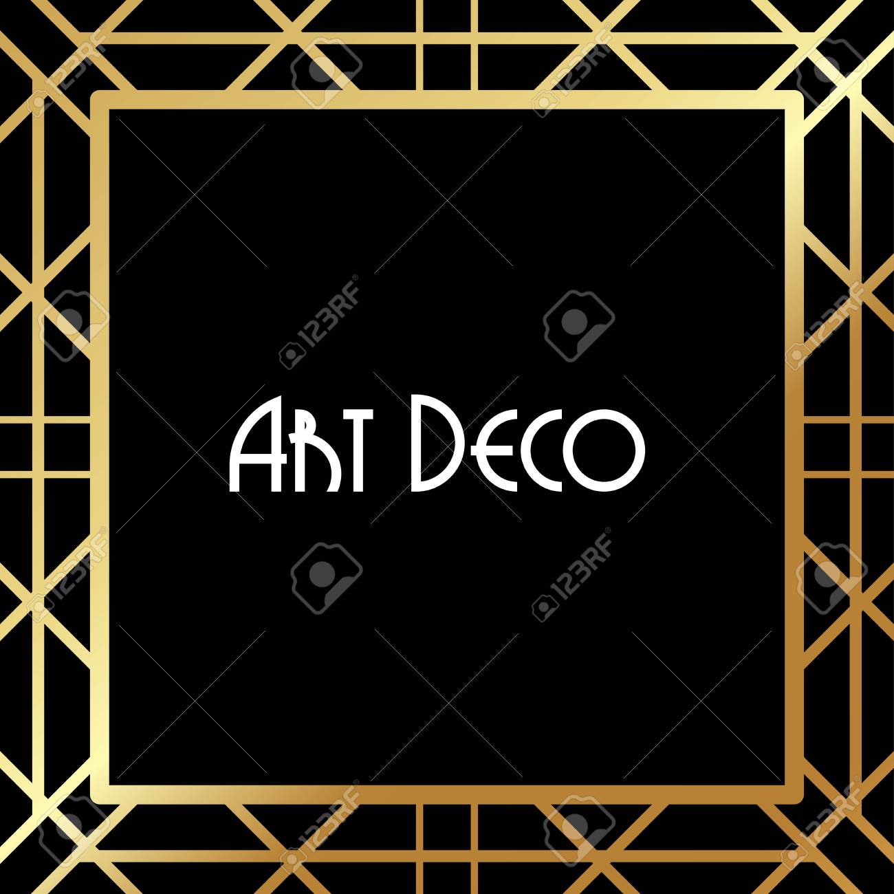 art deco gatsby inspired