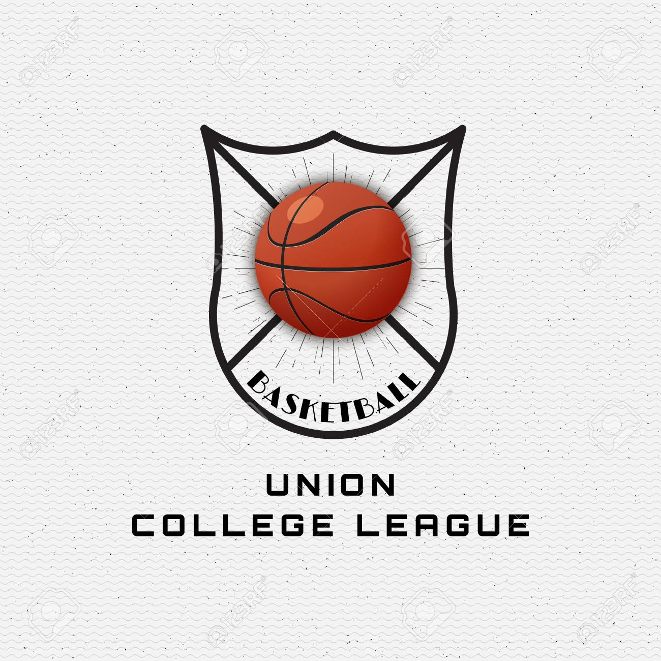 basketball badges logos and labels can be used for design