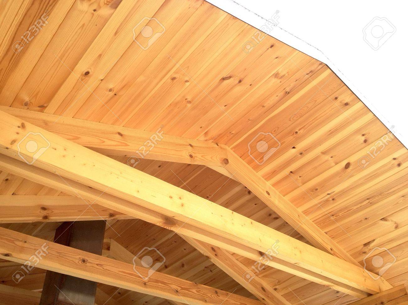 木造屋根構造 の写真素材 画像素材 Image