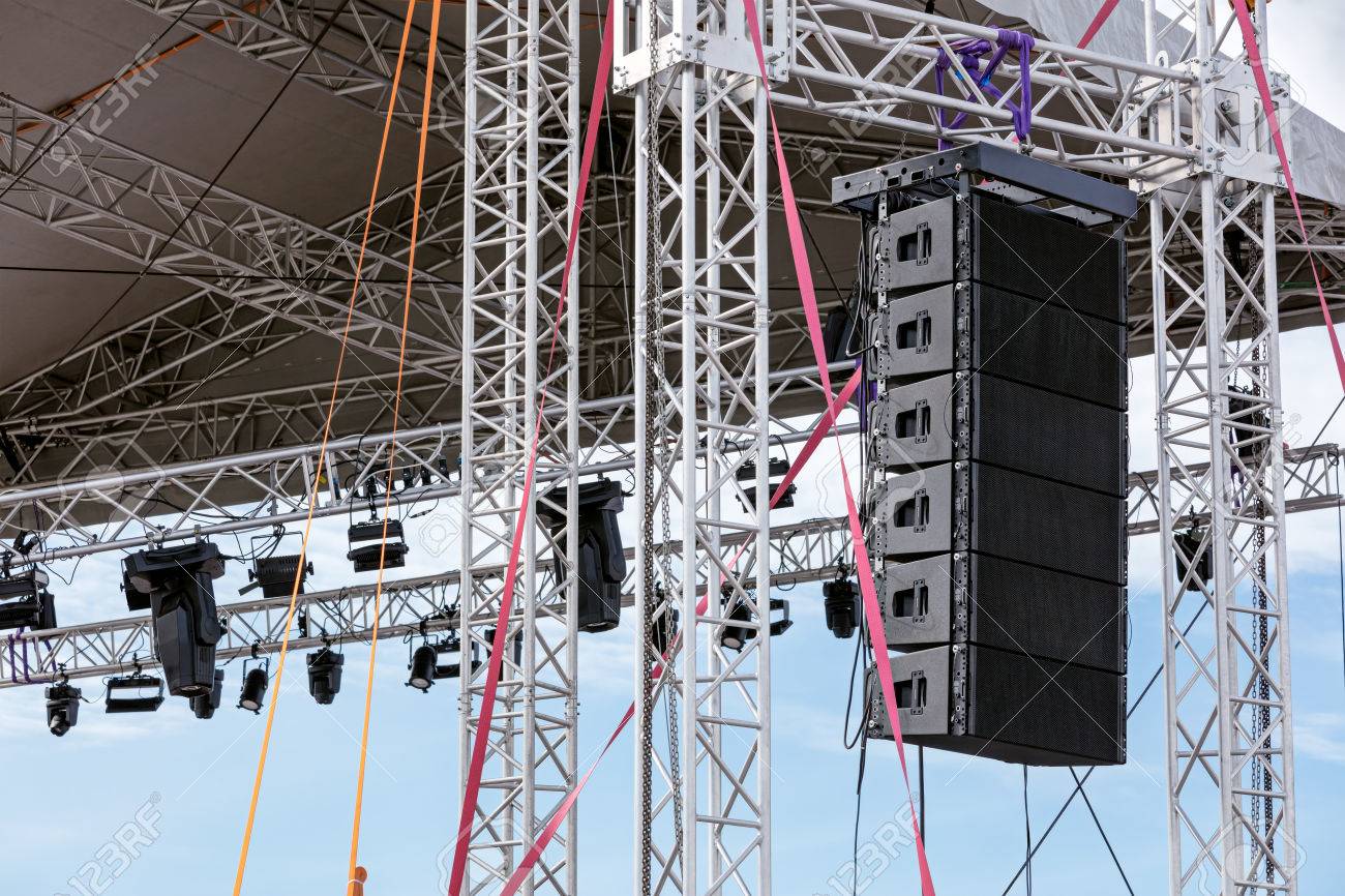 outdoor concert sound system