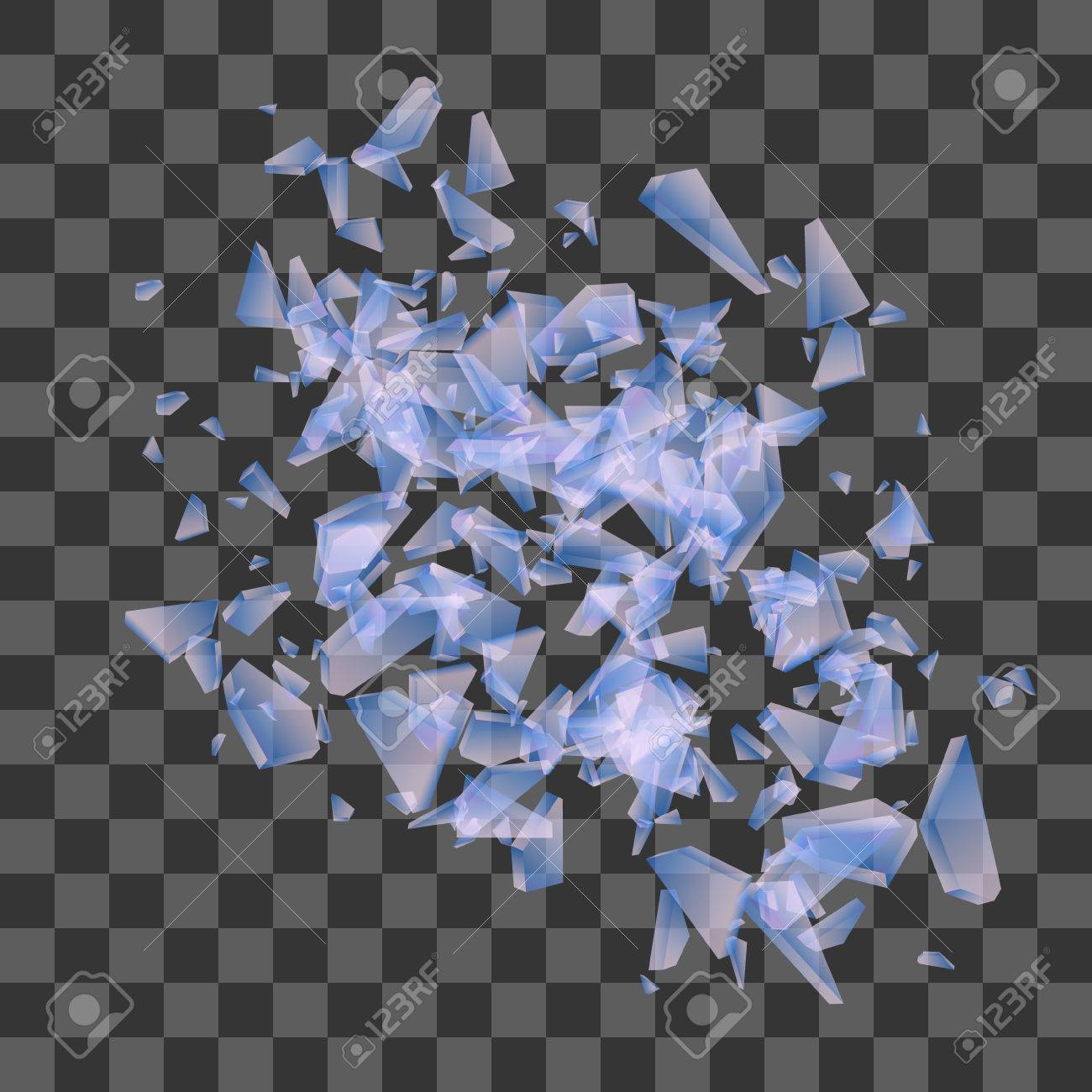 ガラス イラストの破片 のイラスト素材 ベクタ Image