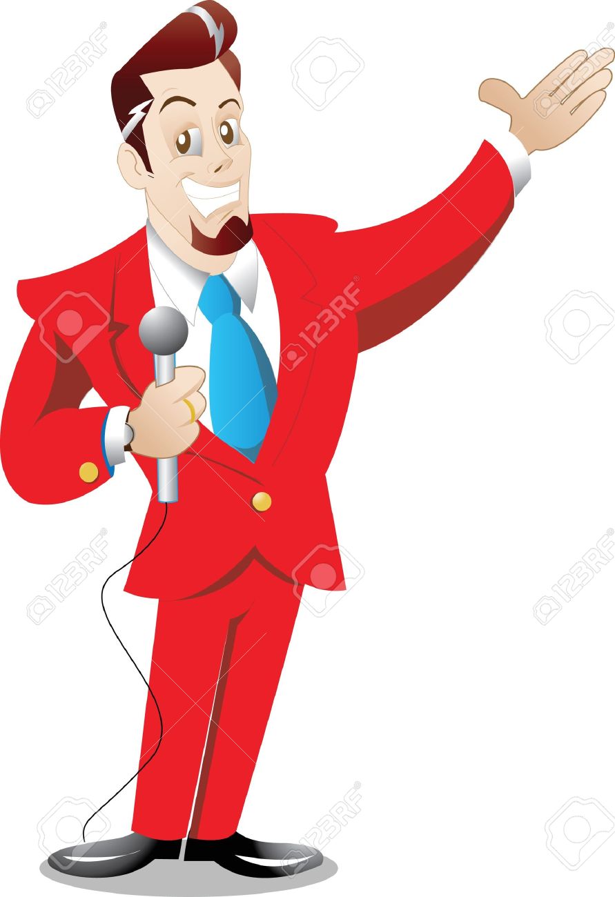 Anchor Tv Host Royalty Free Cliparts Vectors And Stock Illustration Image