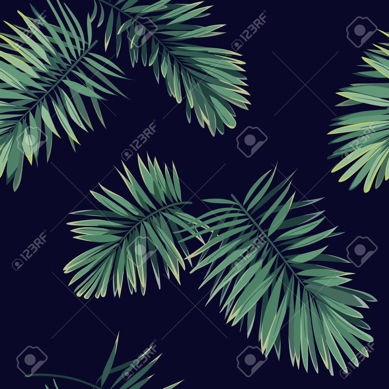 ジャングルの植物と暗い熱帯背景 グリーン フェニックスの手のひらでシームレスなベクトル熱帯パターンを残します のイラスト素材 ベクタ Image ジャングルの植物と暗い熱帯背景 グリーン フェニックスの手のひらでシームレスなベクトル熱帯パターンを残します のイラスト素材 ベクタ Image