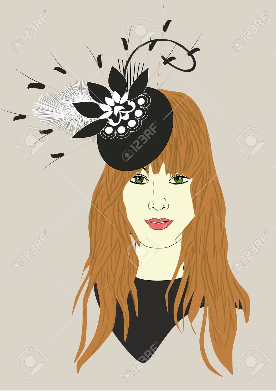 a fascinator hat
