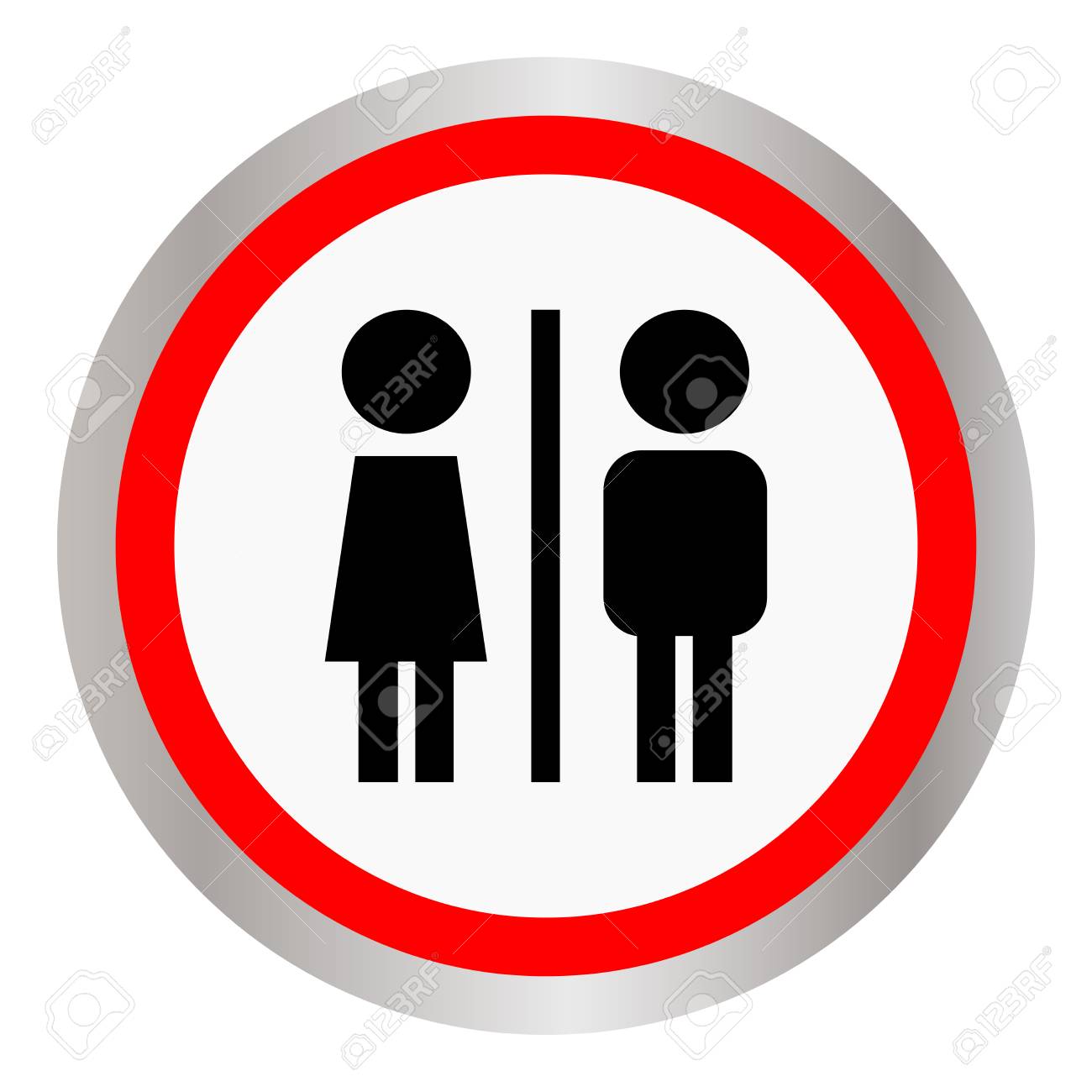 restroom sign template Download toilet sign template, restroom signs for ladies and gentlemen.