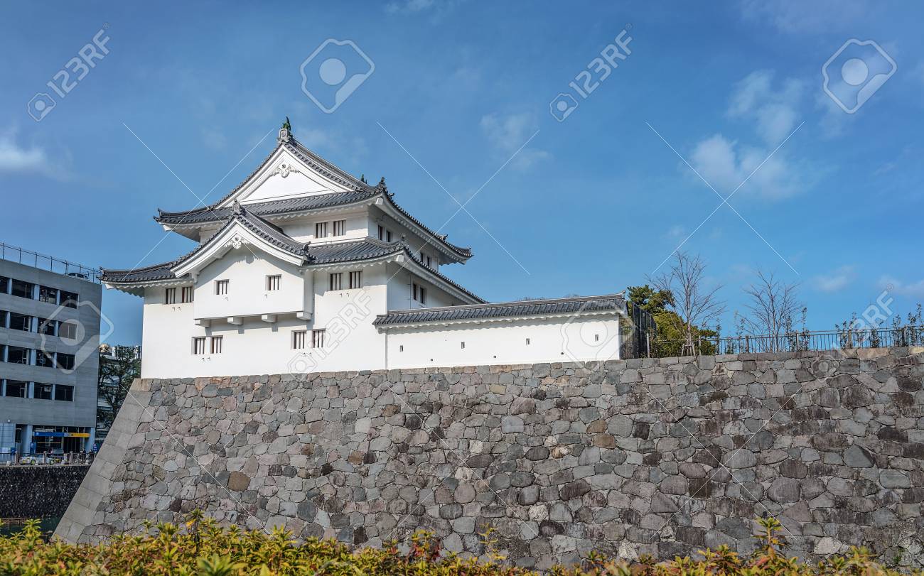 Scenery Of The Sunpu Castle In Shizuoka Stock Photo Picture And Royalty Free Image Image