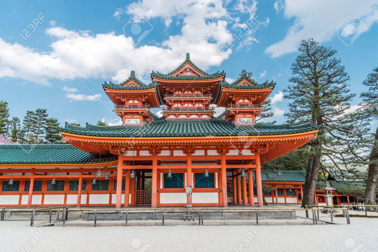 平安神宮の風景 の写真素材 画像素材 Image